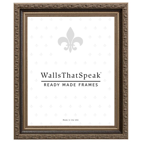 22x28 Regence 1.25 Wood Moulding, Wall Display Frame for Art, Posters, or Photos wallsthatspeak